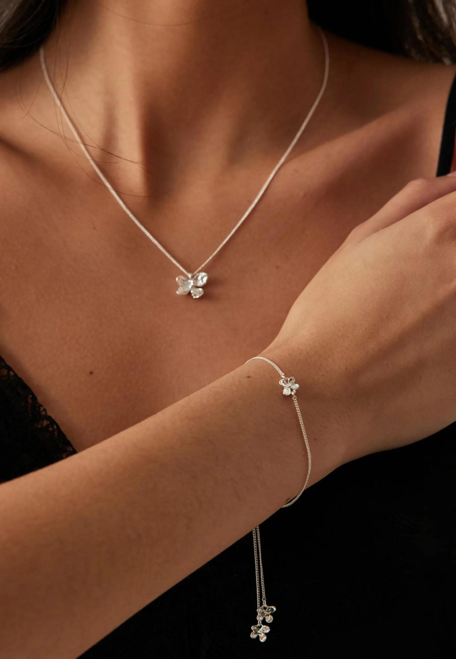 Pilgrim Rannekorut*Ajani Bracelet Silver-plated