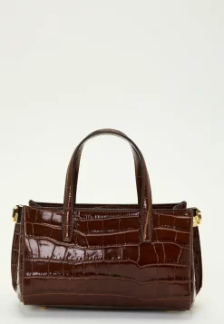 Latalia Aidon Nahan Laukut|Juhlalaukut*Ancona Glossy Croco Bag