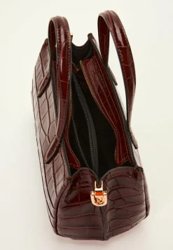 Latalia Aidon Nahan Laukut|Juhlalaukut*Ancona Glossy Croco Bag