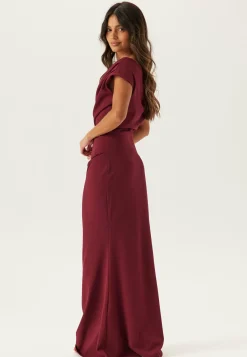 Bubbleroom Occasion Morsiusneitomekot|Juhlamekot*Asymmetric Draped Maxi Dress