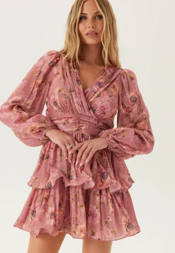 Bubbleroom Occasion Röyhelömekot|Juhlamekot*Balloon Sleeve Short Flounce Dress