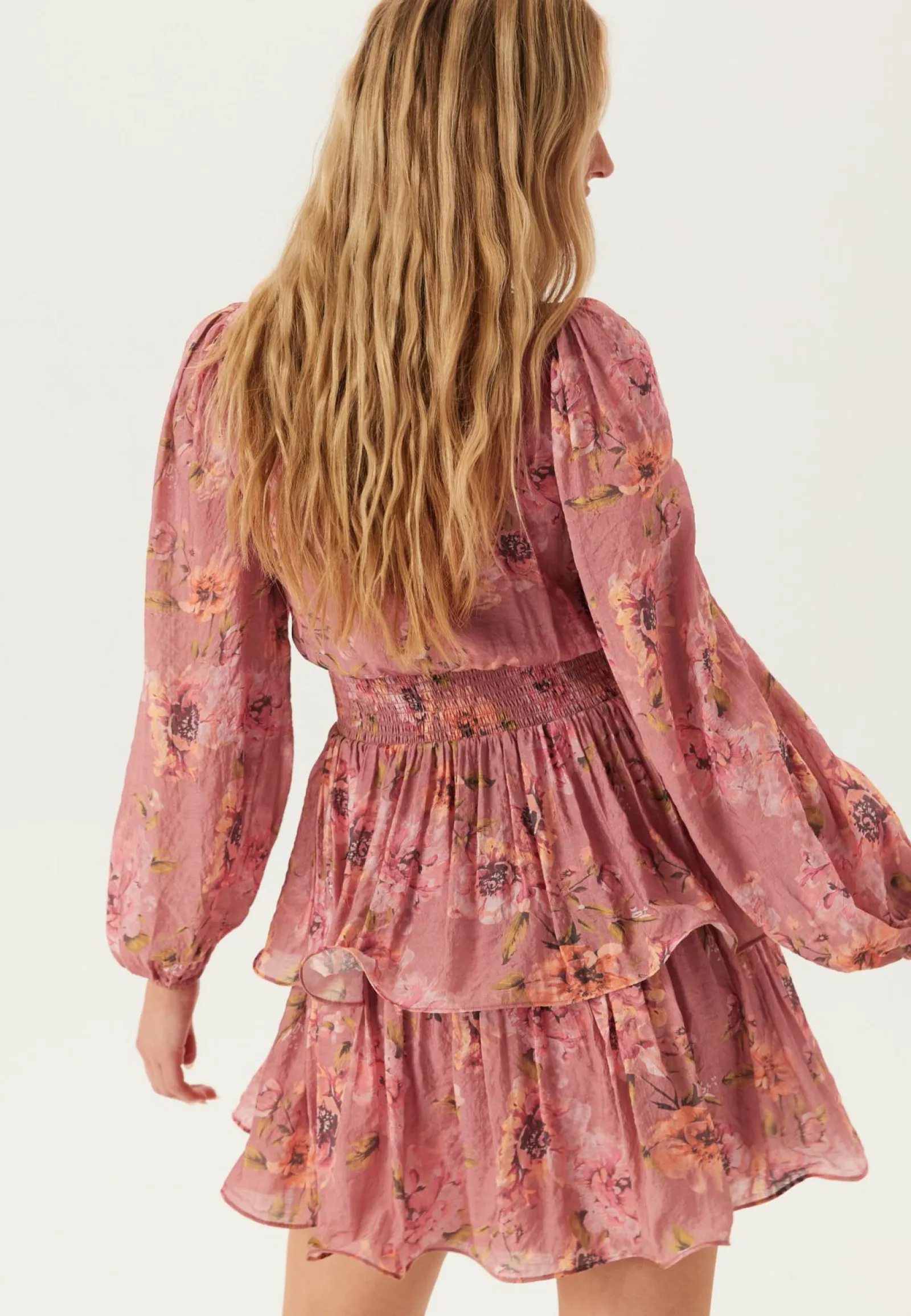 Bubbleroom Occasion Röyhelömekot|Juhlamekot*Balloon Sleeve Short Flounce Dress