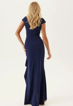 Goddiva Morsiusneitomekot|Juhlamekot*Bardot Frill Maxi Dress