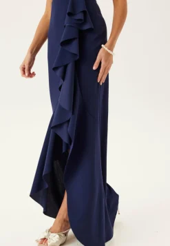 Goddiva Morsiusneitomekot|Juhlamekot*Bardot Frill Maxi Dress