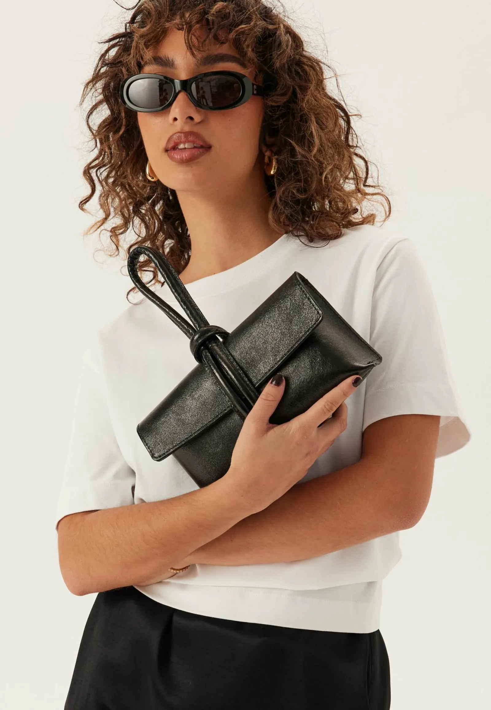 Latalia Juhlalaukut|Aidon Nahan Laukut*Barletta Shiny Leather Bag