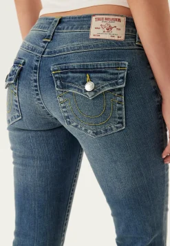 True Religion Farkut|Bootcut-Farkut*Becca Mid Rise Boot Cut Flap