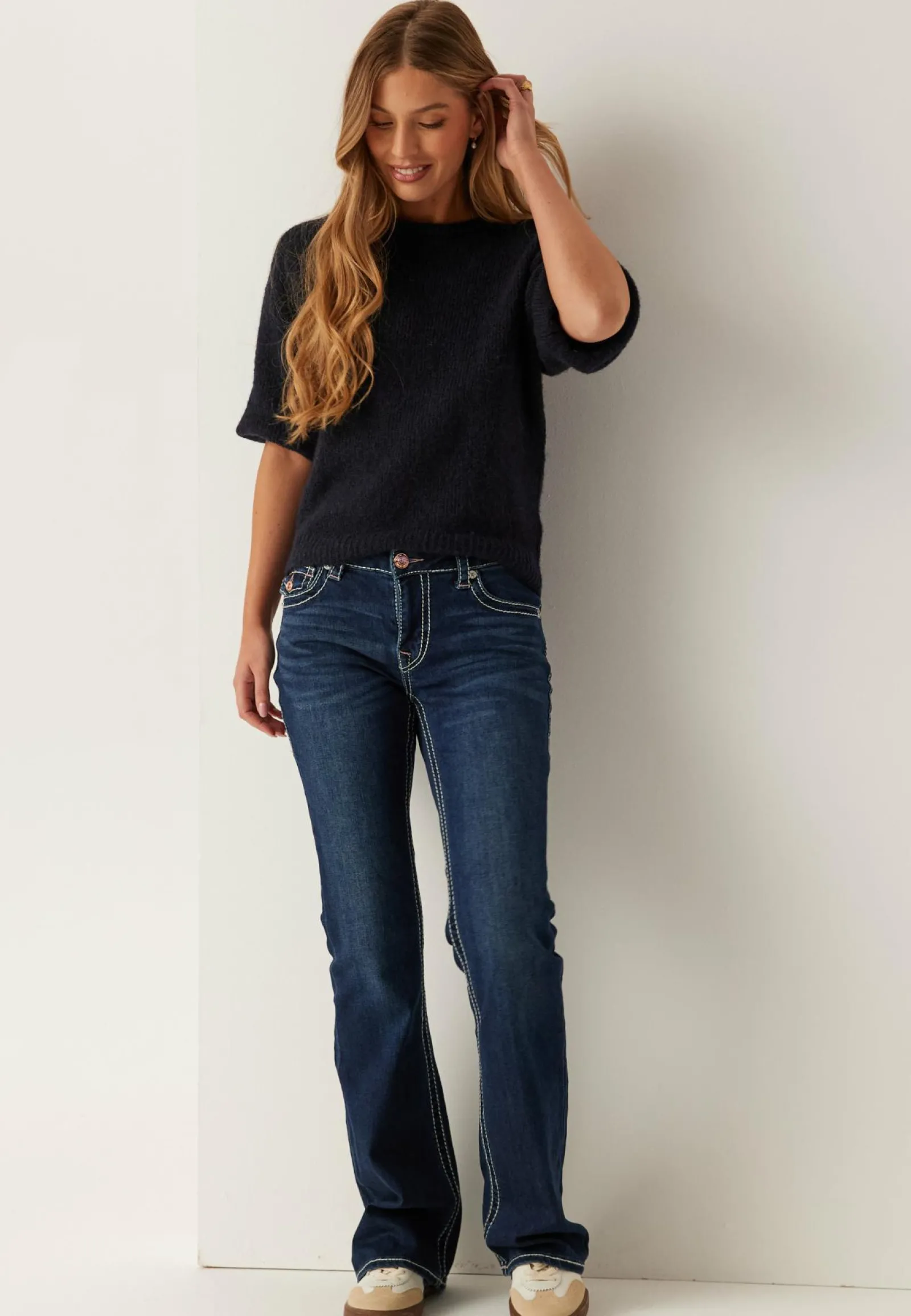 True Religion Farkut|Bootcut-Farkut*Becca Mr Bootcut Flap Big T