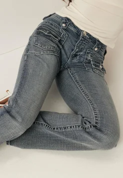 True Religion Farkut*Becca Mr Retro Pocket Flare Flap