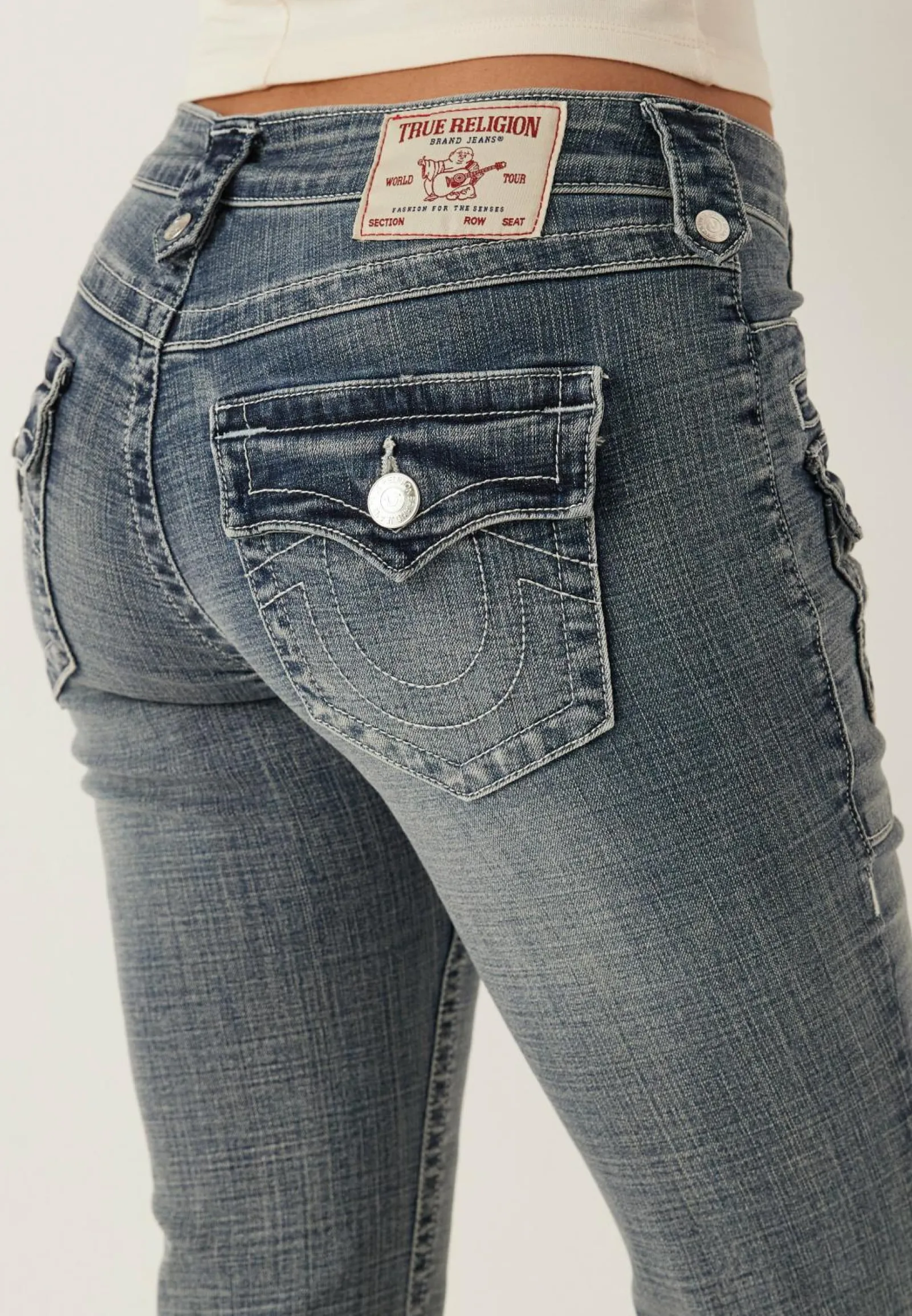 True Religion Farkut*Becca Mr Retro Pocket Flare Flap