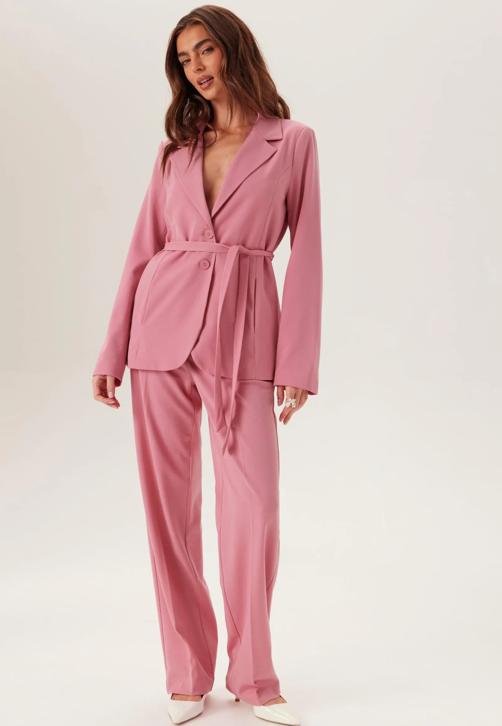 BUBBLEROOM Juhlableiserit|Rennot Bleiserit*Belt Detail Blazer