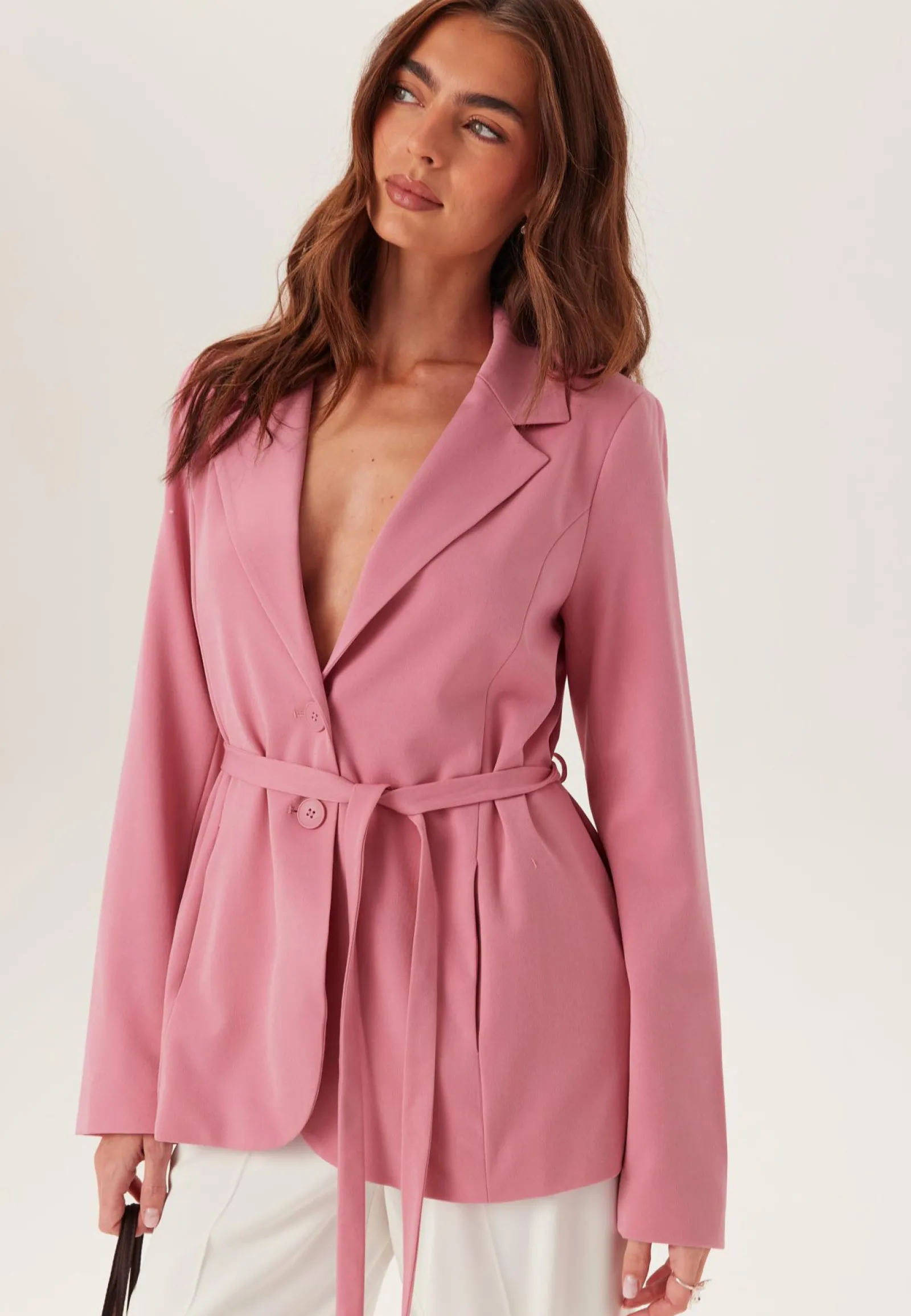 BUBBLEROOM Juhlableiserit|Rennot Bleiserit*Belt Detail Blazer