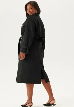 BUBBLEROOM Kevättakit|Kevyet Takit*Belted Midi Trenchcoat