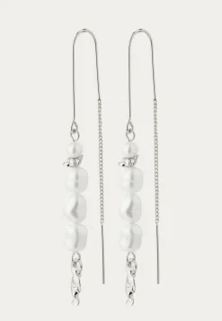 Pilgrim Korvakorut*Berthe Pearl Chain Earrings Si