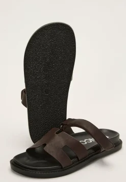 Bianco Tohvelit|Matalat Kengät*Biaoslo Velcro Slide Faux Leather