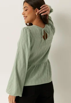 BUBBLEROOM Yksiväriset Puserot Ja Paidat|Rennot Puserot Ja Paidat*Broderie Anglaise Blouse