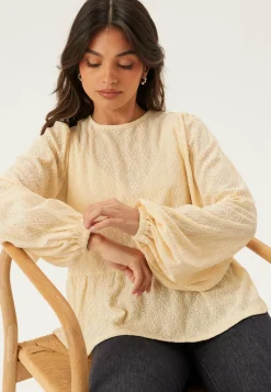 BUBBLEROOM Yksiväriset Puserot Ja Paidat|Tunikat Ja Puserot*Broderie Anglaise Blouse