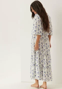 BUBBLEROOM Kukkakuosiset Ja Kuviolliset Mekot|Kesämekot*Butterfly Sleeve Maxi Dress
