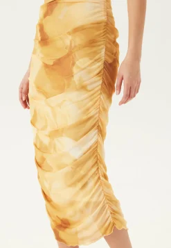 Bubbleroom Occasion Juhlamekot|Kukkakuosiset Ja Kuviolliset Mekot*Butterfly Sleeve Mesh Ankle Dress