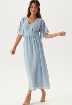 Bubbleroom Occasion Morsiusneitomekot|Juhlamekot*Butterfly Sleeve Midi Dress