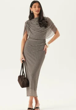 Bubbleroom Occasion Juhlamekot|Kukkakuosiset Ja Kuviolliset Mekot*Cape Mesh Ankle Dress