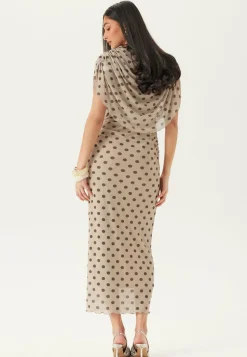 Bubbleroom Occasion Juhlamekot|Kesämekot*Cape Mesh Ankle Dress