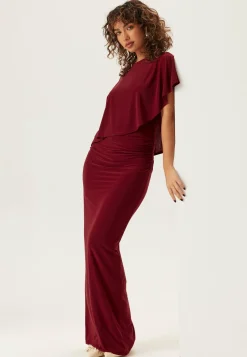Bubbleroom Occasion Morsiusneitomekot|Joulumekot*Cape Soft Maxi Dress