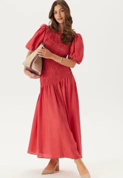 Bubbleroom Occasion Smokkimekot|Juhlamekot*CC Puff Sleeve Smock Dress