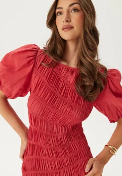 Bubbleroom Occasion Smokkimekot|Juhlamekot*CC Puff Sleeve Smock Dress