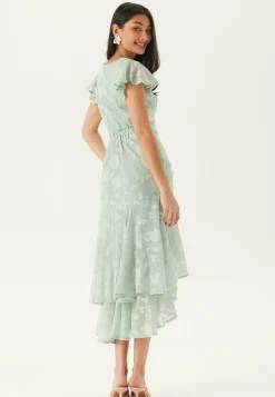 Goddiva Juhlamekot|Kesämekot*Chiffon Flutter High Low Dress