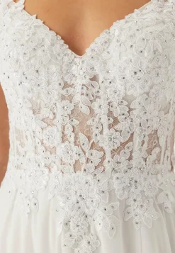 Christian Koehlert Pitsimekot|Vanhojentanssimekot*Chiffon Rhinestone Wedding Dress