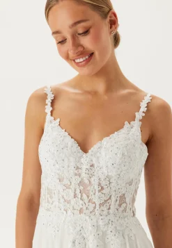 Christian Koehlert Pitsimekot|Vanhojentanssimekot*Chiffon Rhinestone Wedding Dress