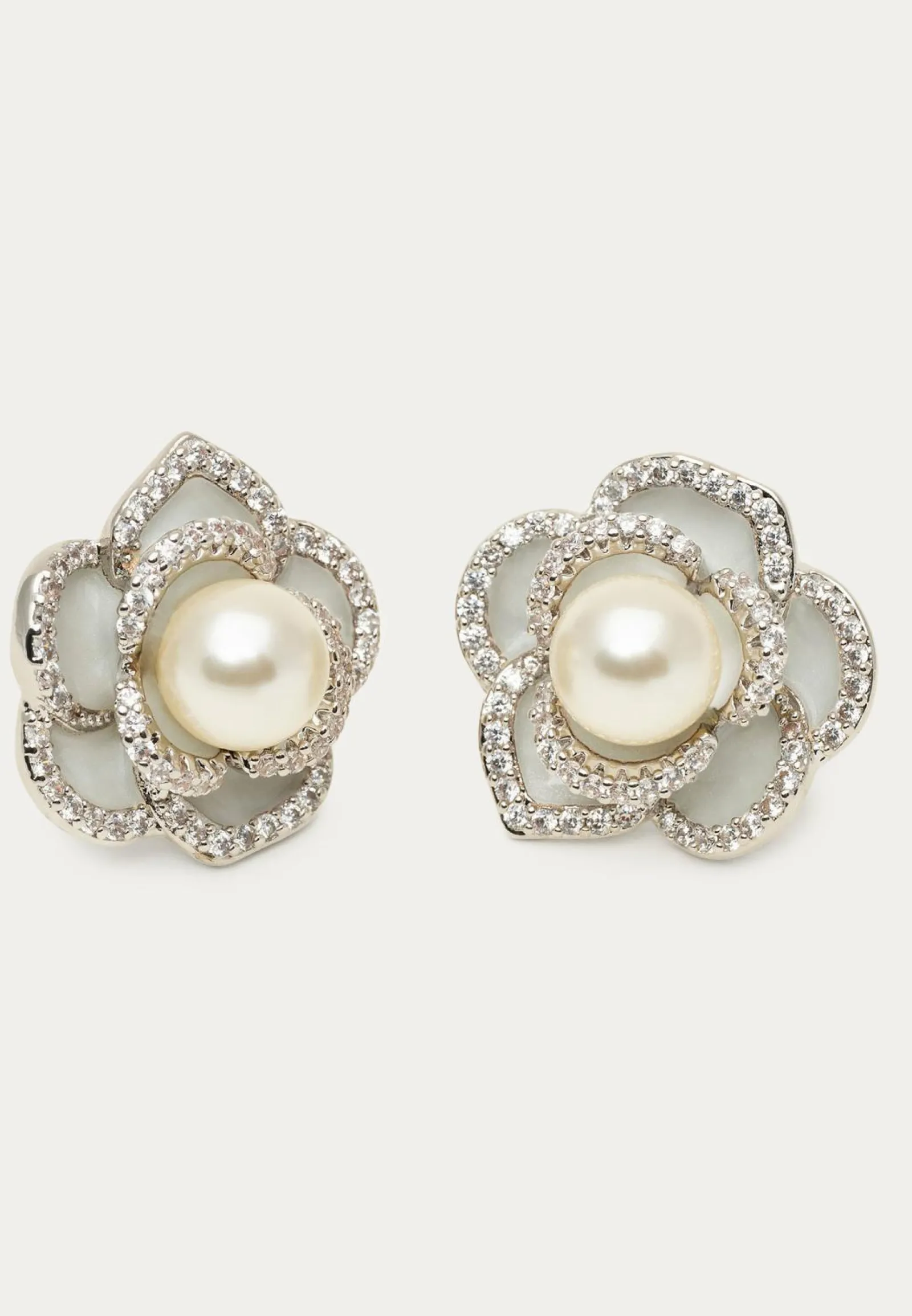 LILY AND ROSE Korvakorut*Coco Rose Earrings - Ivory Mist