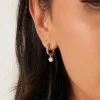 BY JOLIMA Korvakorut*Como Hoop Earring Crystal