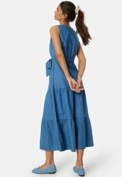 BUBBLEROOM Farkkumekko*Denim Flounce Dress