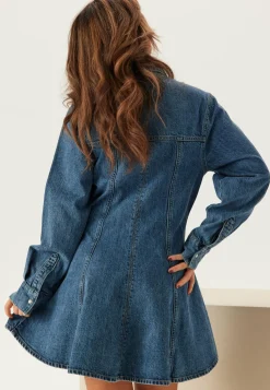 BUBBLEROOM Farkkumekko|Farkut*Denim Mini Dress