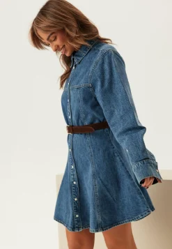 BUBBLEROOM Farkkumekko|Farkut*Denim Mini Dress