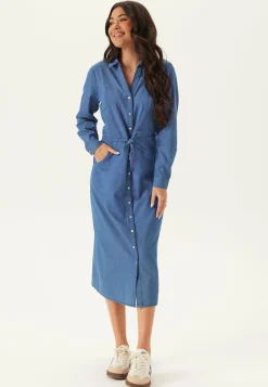 Happy Holly Farkkumekko|Farkut*Denim Shirt Dress