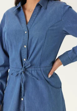 Happy Holly Farkkumekko|Farkut*Denim Shirt Dress