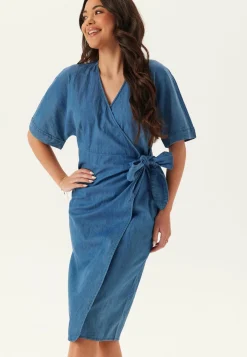 Happy Holly Farkkumekko|Farkut*Denim Wrap Dress