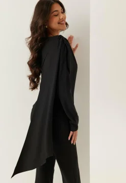 BUBBLEROOM Hihattomat Puserot Ja Paidat|Röyhelöpuserot*Draped Cape Blouse