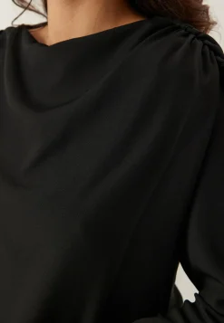 BUBBLEROOM Hihattomat Puserot Ja Paidat|Röyhelöpuserot*Draped Cape Blouse