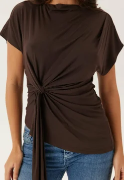 BUBBLEROOM T-Paidat|Juhlatopit*Drapy Knot Top