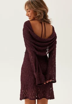 BUBBLEROOM Joulumekot|Yksiolkaimiset Mekot*Drapy Lace Dress