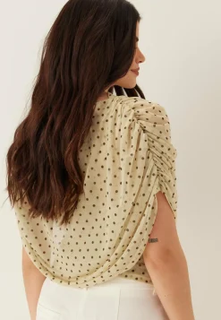 BUBBLEROOM Juhlatopit|Rennot Topit*Drapy Mesh Cape Top