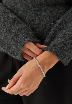 BY JOLIMA Rannekorut*Elastic Tennis Bracelet Crystal