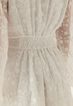 Bubbleroom Occasion Juhlamekot|Pitkähihaiset Mekot*Embroidered Short Dress