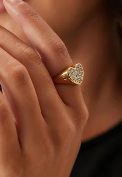 Pilgrim Sormukset*Emmett Ring Gold-plated