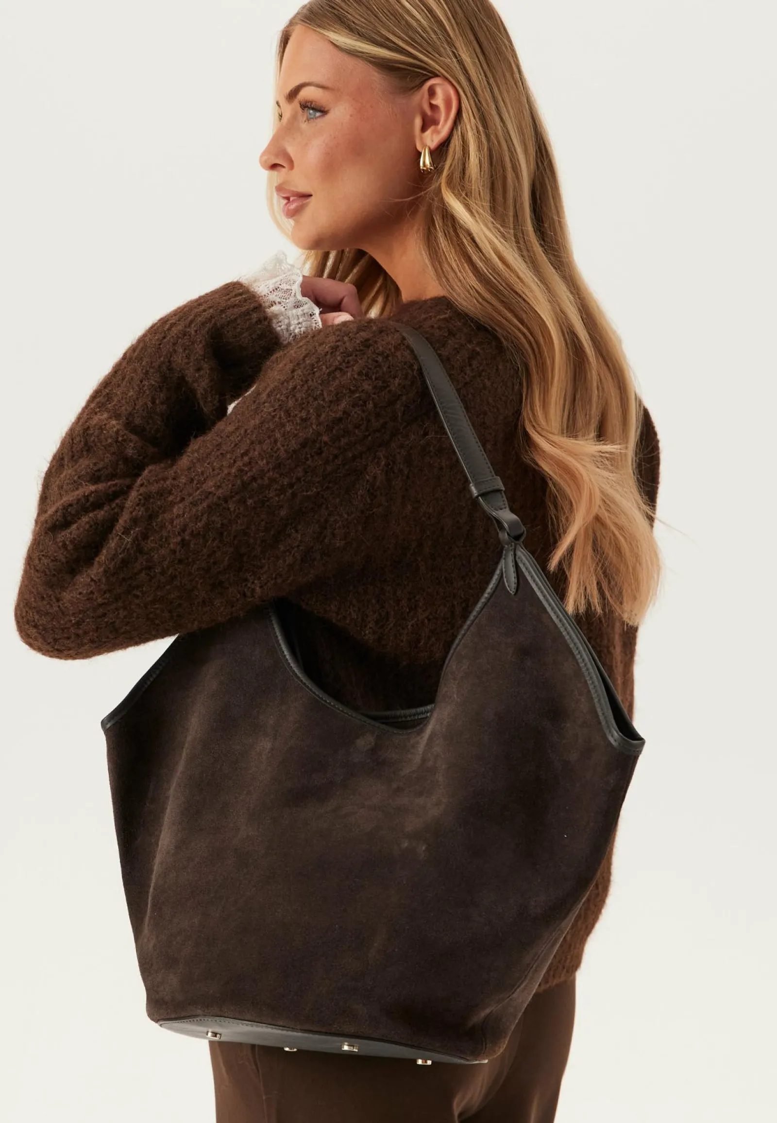 Latalia Aidon Nahan Laukut|Shopper-Laukut*Ferrara Suede Shopping Bag