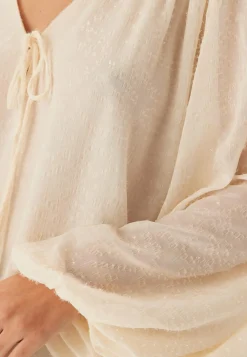 Bubbleroom Occasion Yksiväriset Puserot Ja Paidat|Tunikat Ja Puserot*Flowy Chiffon Blouse