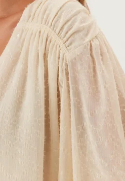 Bubbleroom Occasion Yksiväriset Puserot Ja Paidat|Tunikat Ja Puserot*Flowy Chiffon Blouse